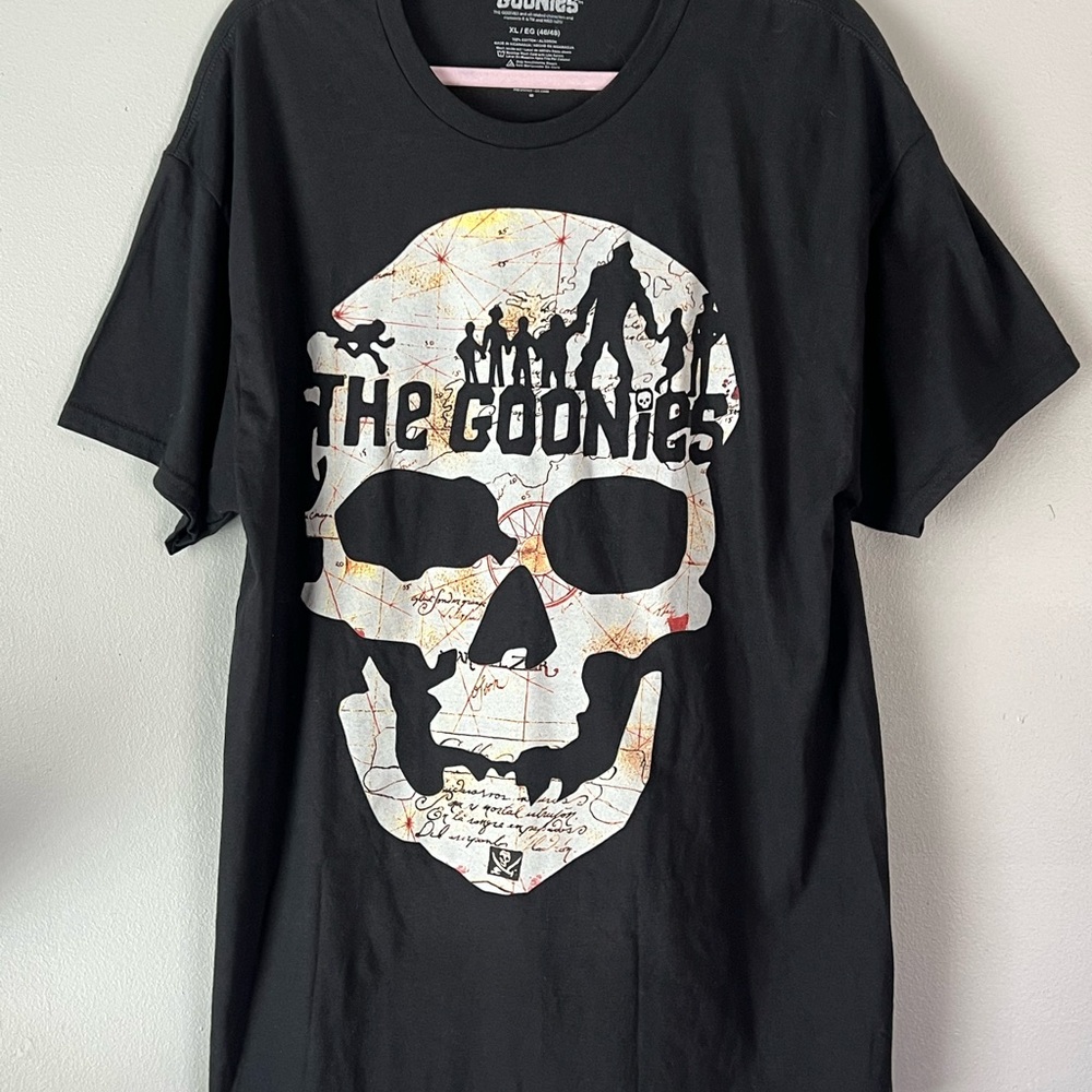 Black The Goonies Graphic T-Shirt